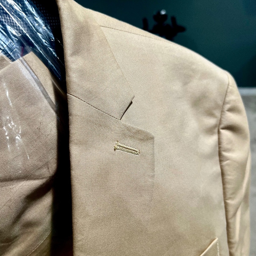 Tan Express Slim Suit Set